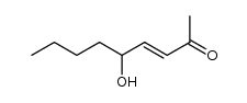 5-hydroxy-3-nonen-2-one Structure