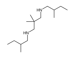 2,2-dimethyl-N,N'-bis(2-methylbutyl)propane-1,3-diamine Structure