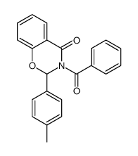 3-benzoyl-2-(4-methylphenyl)-2H-1,3-benzoxazin-4-one结构式