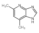 Imidazo[4,5-b]pyridine, 5,7-dimethyl- (6CI,9CI) structure