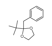 2-benzyl-2-(tert-butyl)-1,3-dioxolane Structure