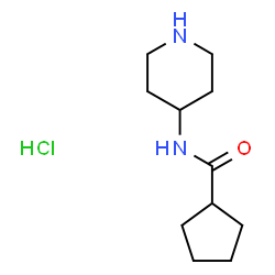 N-(piperidin-4-yl)cyclopentanecarboxamide hydrochloride picture