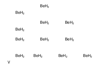 beryllium,vanadium Structure