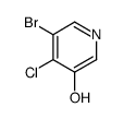 5-bromo-4-chloropyridin-3-ol Structure