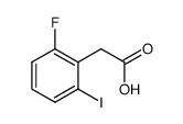 (2-fluoro-6-iodophenyl)acetic acid Structure