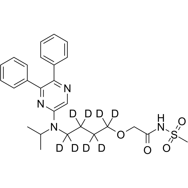 Selexipag-d8 Structure