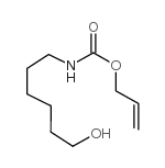 6-(烯丙氧羰基氨基)-1-己醇结构式