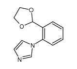 2-[2-(1H-imidazol-1-yl)phenyl]-1,3-dioxolane结构式