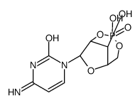 4-amino-1-[(1R,6S,7R,9R)-4,9-dihydroxy-4-oxo-3,5,8-trioxa-4λ5-phosphabicyclo[4.2.1]nonan-7-yl]pyrimidin-2-one Structure