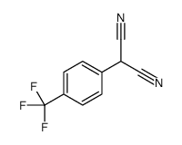 2-[4-(trifluoromethyl)phenyl]propanedinitrile Structure