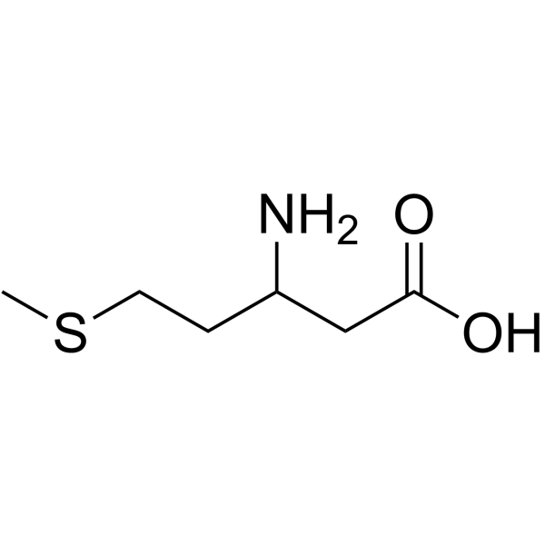 DL-β-高甲硫氨酸结构式