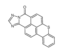 5H-thioxantheno[2,1,9-def][1,2,4]triazolo[5,1-a]isoquinolin-5-one structure