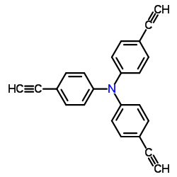 Tris-(4-ethynyl-phenyl)-amine structure