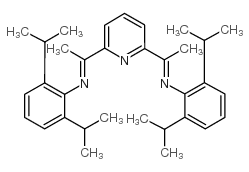 2,6-bis[1-(2,6-di-i-propylphenylimino)ethyl]pyridine structure