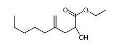 ethyl (2R)-2-hydroxy-4-methylidenenonanoate Structure