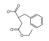 (2R)-2-benzyl-4-ethoxy-4-oxobutanoate结构式