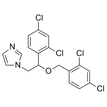 Miconazole Structure