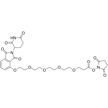 Thalidomide-O-PEG4-NHS ester图片