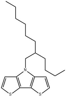 4-(2-butyloctyl)-4H-dithieno[3,2-b:2',3'-d]pyrrole structure