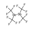 Tetrakis(trifluormethyl)distiban Structure