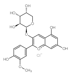 PEONIDIN 3-ARABINOSIDE structure