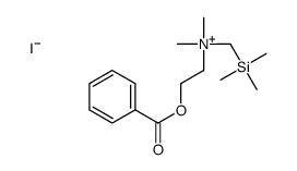 2-benzoyloxyethyl-dimethyl-(trimethylsilylmethyl)azanium,iodide结构式