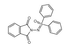 N-phtalimido-S,S-diphenylsulfoximine Structure