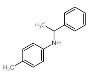 4-methyl-N-(1-phenylethyl)aniline结构式