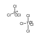 perchlorophosphonium pentachlorotitanate(IV) Structure