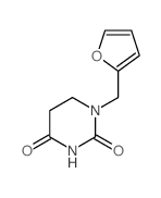 2,4(1H,3H)-Pyrimidinedione,1-(2-furanylmethyl)dihydro- picture