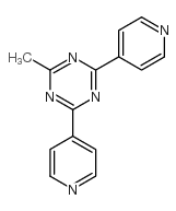 2-methyl-4,6-dipyridin-4-yl-1,3,5-triazine Structure