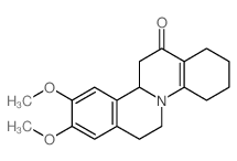 9,10-Dimethoxy-1,2,3,4,6,7,11b,12-octahydro-13H-isoquino(2,1-a)quinolin-13-one picture