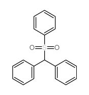 benzhydrylsulfonylbenzene structure