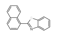 2-Naphthalen-1-yl-benzothiazole Structure