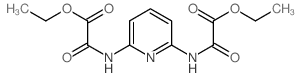 Acetic acid,2,2'-(2,6-pyridinediyldiimino)bis[2-oxo-, diethyl ester (9CI) structure