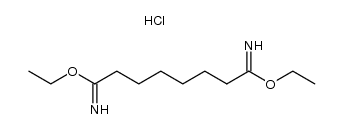 octanediimidic acid diethyl ester, dihydrochloride结构式