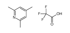 2,2,2-trifluoroacetic acid,2,4,6-trimethylpyridine结构式