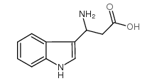 3-氨基-3-(1H-3-吲哚)-丙酸图片