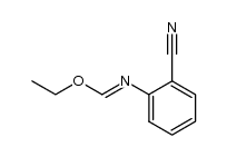 N-ethoxymethylene-2-aminobenzonitrile Structure