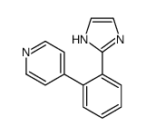 4-(2-(1H-IMIDAZOL-2-YL)PHENYL)PYRIDINE Structure