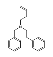 N-benzyl-N-(2-phenylethyl)but-3-en-1-amine Structure