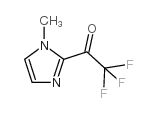 Ethanone, 2,2,2-trifluoro-1-(1-methyl-1H-imidazol-2-yl)- (9CI)结构式