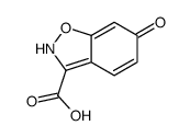 6-oxo-2H-1,2-benzoxazole-3-carboxylic acid Structure