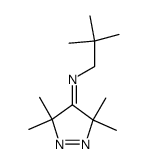 4-(2,2-dimethylpropylimino)-3,3,5,5-tetramethyl-3,5-dihydro-4H-pyrazole Structure