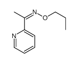 (Z)-N-propoxy-1-pyridin-2-ylethanimine Structure