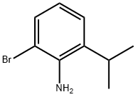 2-溴-6-异丙基苯胺结构式