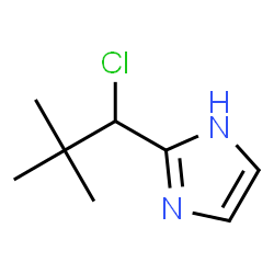 1H-Imidazole,2-(1-chloro-2,2-dimethylpropyl)- Structure