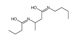 3-(butanoylamino)-N-butylbutanamide结构式