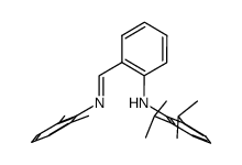 ortho-C6H4NH(C6H3iPr2-2,6)(CH=NC6H4Me2-2,6) Structure