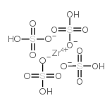 Sulfuric acid, zirconium salt, basic structure